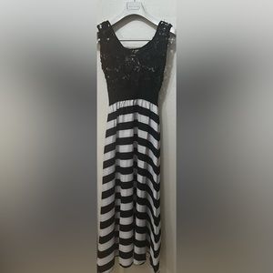 Black and White Dress